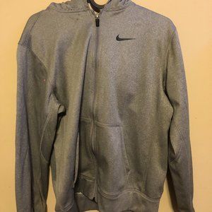 Nike dri fit zip up